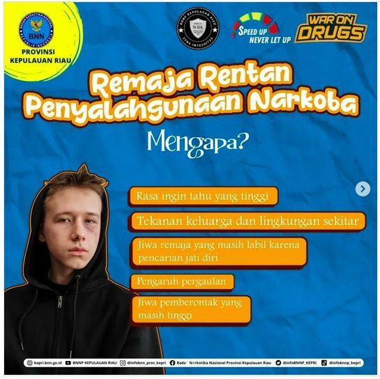 Remaja Rentan Penyalahgunaan Narkoba Remaja Rentan Penyalahgunaan Narkoba