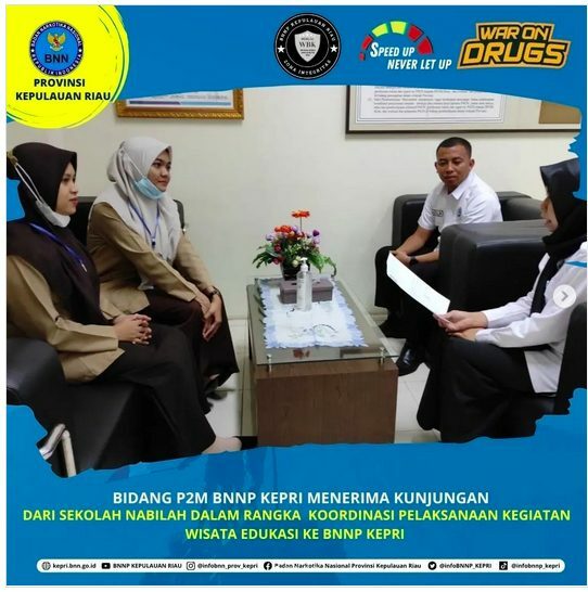 Kunjungan dari Sekolah Nabilah dalam rangka koordinasi Kegiatan Wisata Edukasi Kunjungan dari Sekolah Nabilah dalam rangka koordinasi Kegiatan Wisata Edukasi