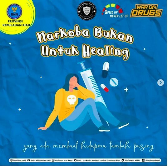 Narkoba Bukan untuk Healing