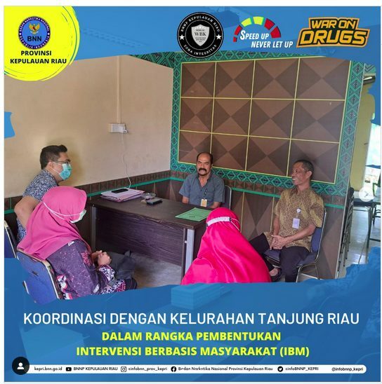 Koordinasi Pembentukan Intervensi Berbasis Masyarakat (IBM) Dengan Kelurahan Tanjung Riau