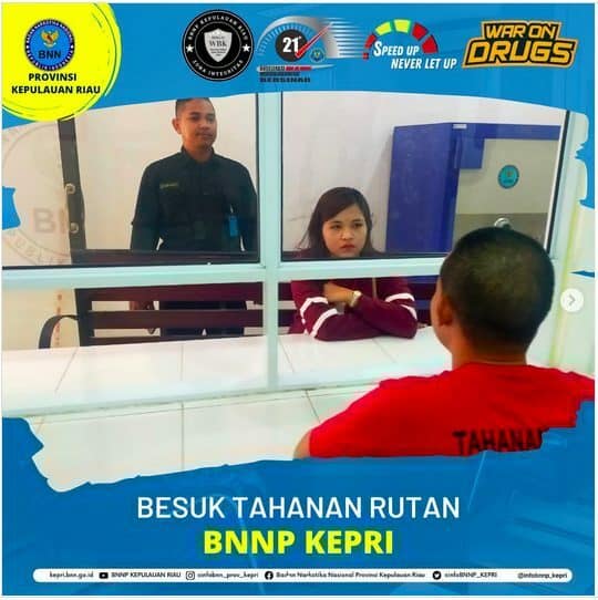 Besuk Tahanan Rutin BNNP KEPRI Besuk Tahanan Rutin BNNP KEPRI