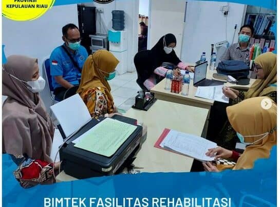 egiatan Bidang Rehabilitasi BNNP Kepulauan Riau melaksanakan kegiatan Bimbingan Teknis Fasilitas Rehabilitasi di Klinik Pratama BNNK Batam