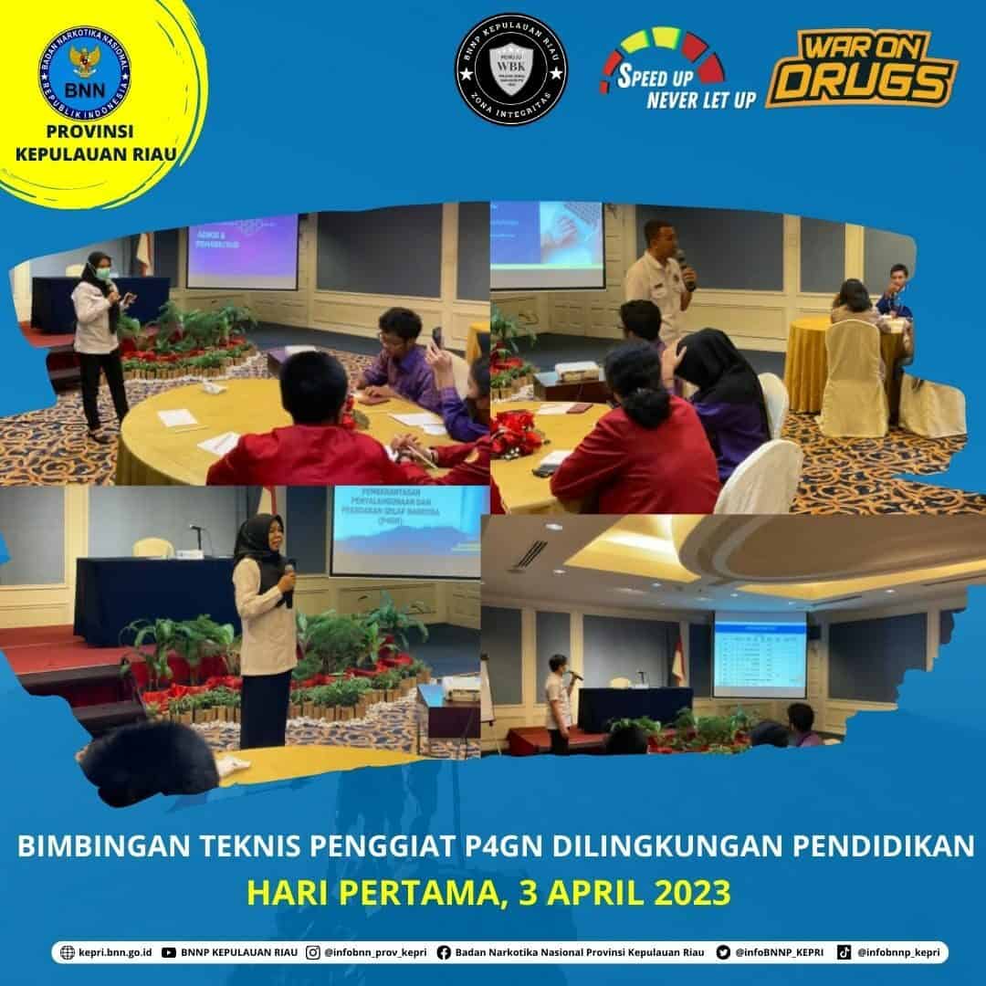 Bimbingan Teknis Penggiat P4GN di Lingkungan Pendidikan Bimbingan Teknis Penggiat P4GN di Lingkungan Pendidikan