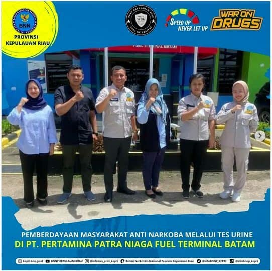 Pemberdayaan Masyarakat Anti Narkoba Melalui Tes Urine di PT. Pertamina Patra Niaga Fuel Terminal Batam Pemberdayaan Masyarakat Anti Narkoba Melalui Tes Urine di PT. Pertamina Patra Niaga Fuel Terminal Batam