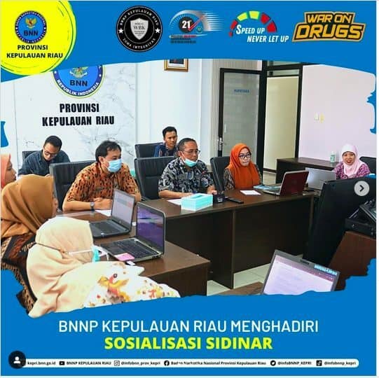 BNNP KEPULAUAN RIAU MENGHADIRI SOSIALISASI SIDINAR BNNP KEPULAUAN RIAU MENGHADIRI SOSIALISASI SIDINAR