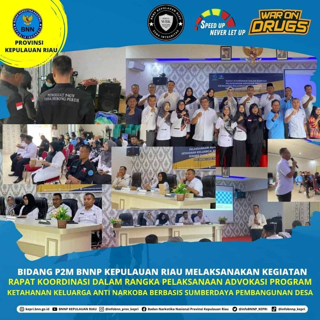 Rapat Koordinasi Pelaksanaan Advokasi Program Ketahanan Keluarga Anti Narkoba Berbasis Sumberdaya Pembangunan Desa. Rapat Koordinasi Pelaksanaan Advokasi Program Ketahanan Keluarga Anti Narkoba Berbasis Sumberdaya Pembangunan Desa.