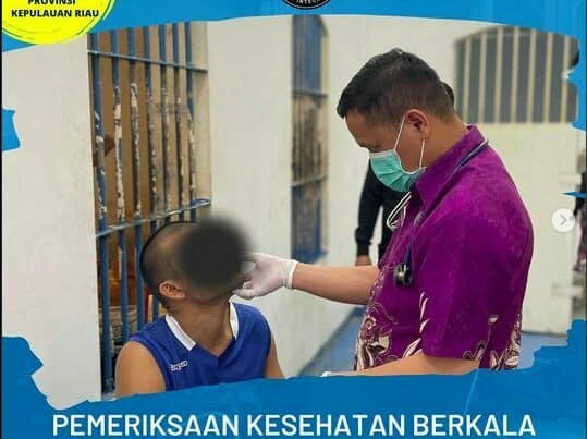 Pengecekan Kesehatan Berkala Tahanan