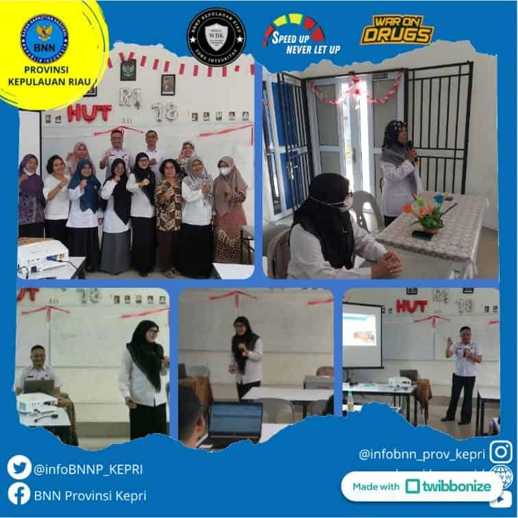 Pengenalan dan Pembentukan Agen Pemulihan Intervensi Berbasis Masyarakat (IBM) Goes To School di SMA Negeri 10 Batam Pengenalan dan Pembentukan Agen Pemulihan Intervensi Berbasis Masyarakat (IBM) Goes To School di SMA Negeri 10 Batam