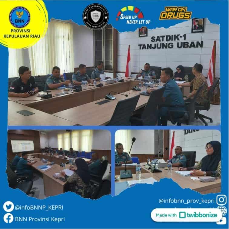 Koordinasi Persiapan Pelaksanaan Program Rehabilitasi dalam rangka percepatan implementasi hasil Ratas Presiden RI Penanganan Narkoba Extraordinary di Satdik 1 Tanjung Uban Koordinasi Persiapan Pelaksanaan Program Rehabilitasi dalam rangka percepatan implementasi hasil Ratas Presiden RI Penanganan Narkoba Extraordinary di Satdik 1 Tanjung Uban