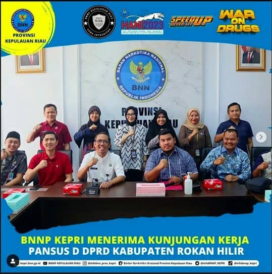 BNNP KEPRI MENERIMA KUNJUNGAN KERJA PANSUS D DPRD KABUPATEN ROKAN HILIR BNNP KEPRI MENERIMA KUNJUNGAN KERJA PANSUS D DPRD KABUPATEN ROKAN HILIR