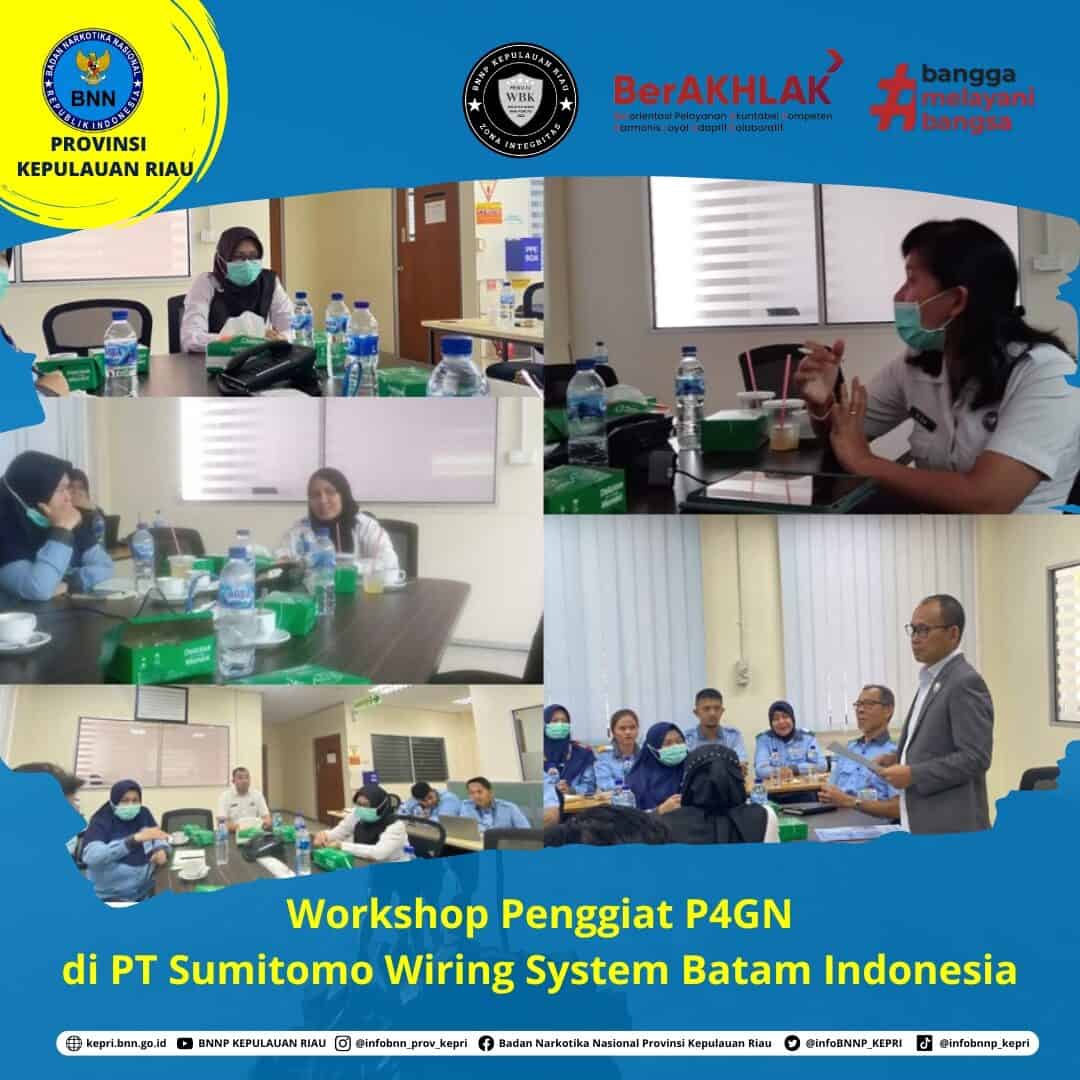 Workshop Penggiat P4GN di PT Sumitomo Wiring System Batam Indonesia Workshop Penggiat P4GN di PT Sumitomo Wiring System Batam Indonesia