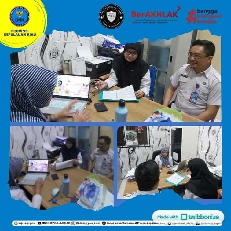 Koordinasi Persiapan Akreditasi Klinik Pratama BNNP Kepri Koordinasi Persiapan Akreditasi Klinik Pratama BNNP Kepri