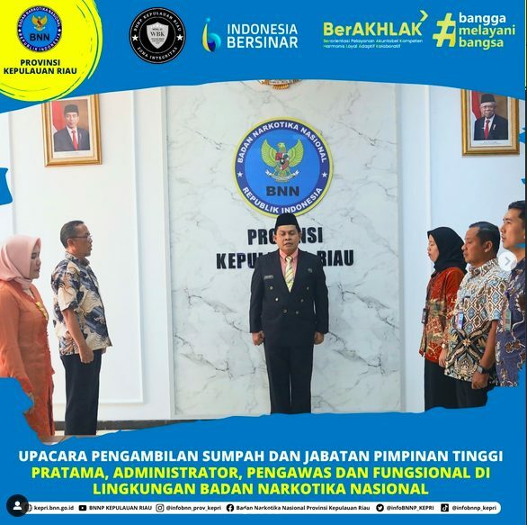 Selamat dan Sukses Atas Dilantiknya Kepala BNN Kabupaten Karimun