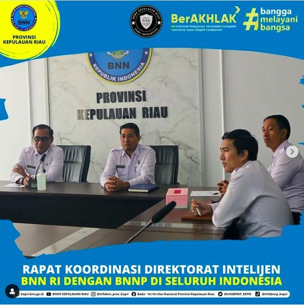 Rapat koordinasi Direktorat Intelijen BNN RI Rapat koordinasi Direktorat Intelijen BNN RI