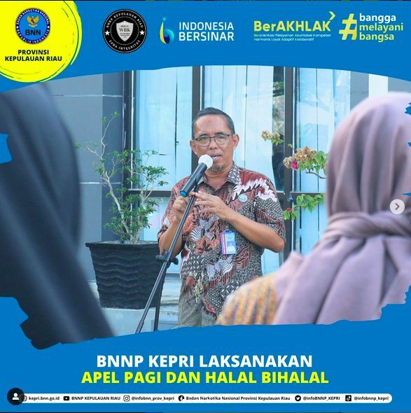 BNNP Kepri Laksanakan Apel Pagi BNNP Kepri Laksanakan Apel Pagi