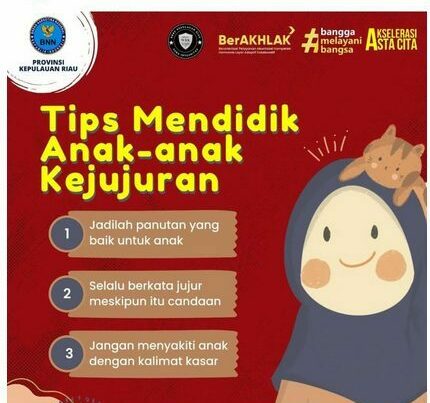 Tips Mendidik Anak-Anak Kejujuran