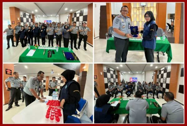 Kegiatan Deteksi Dini Penyalahgunaan Narkoba Melalui Tes Urin di Kantor Imigrasi Kelas II TPI Belakang Padang