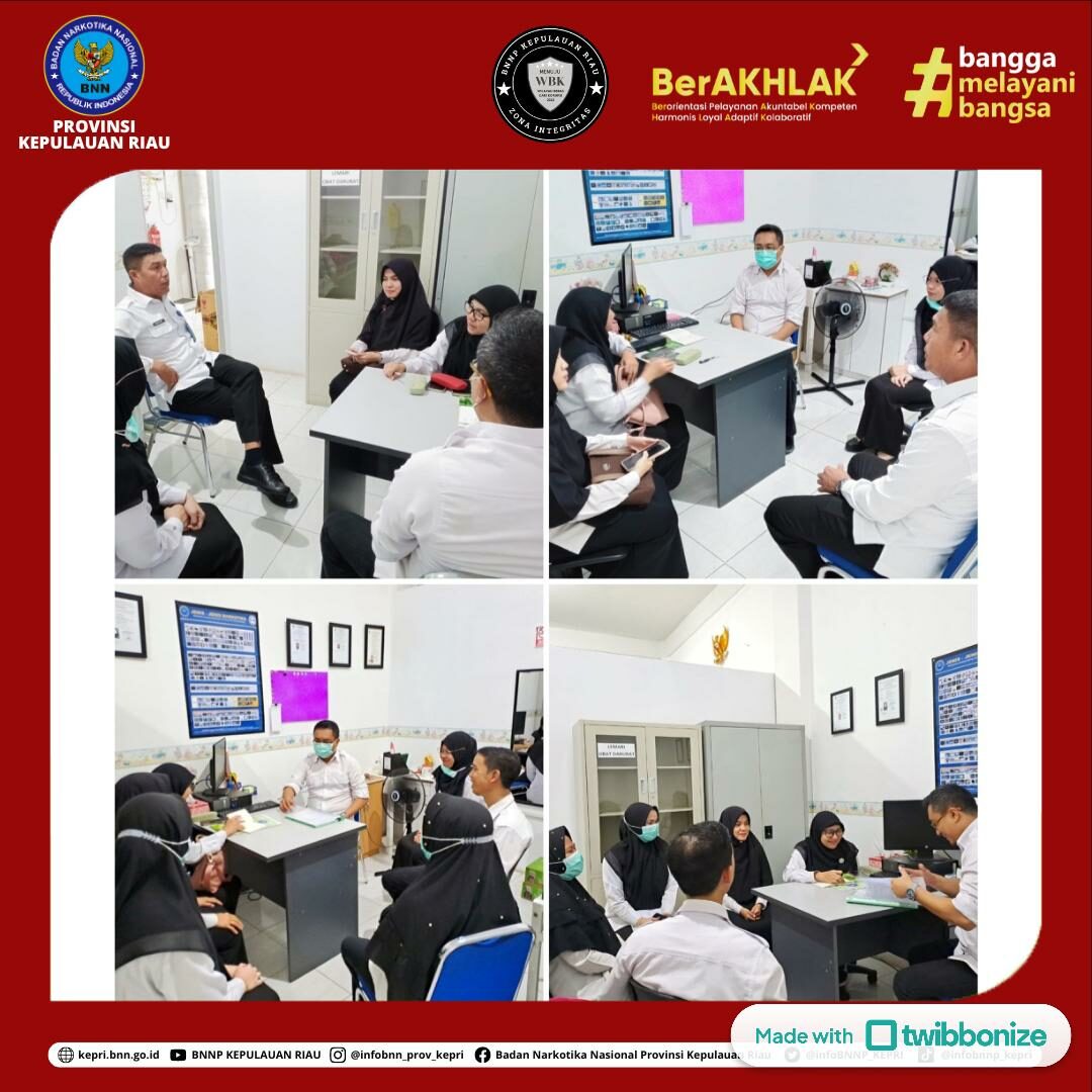 Evaluasi Layanan Rehabilitasi di BNNK Batam Evaluasi Layanan Rehabilitasi di BNNK Batam