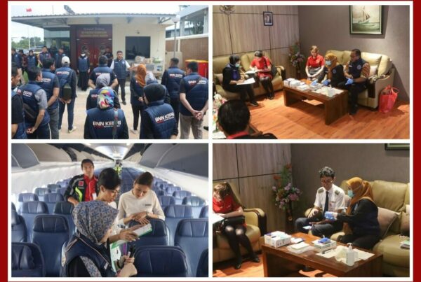 kegiatan Deteksi Dini melalui Tes Urine di Bandara Hand Nadim
